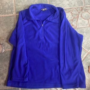 Lands end. 1x fleece zip up.